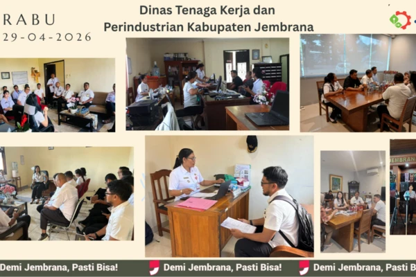 Laporan Giat Dinas Nakerperin Jembrana