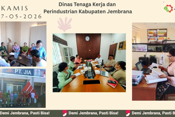 Sinergi Tanpa Batas: Langkah Strategis Disnakerperin Jembrana Membangun Ekonomi Daerah